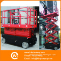 Self-propelled electric hydraulic scissor lift, man lift